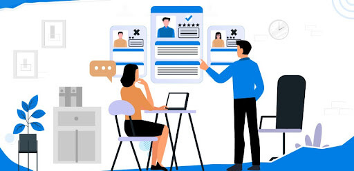Recruitment-dashboard Describing the Journey of Qandle in 2021