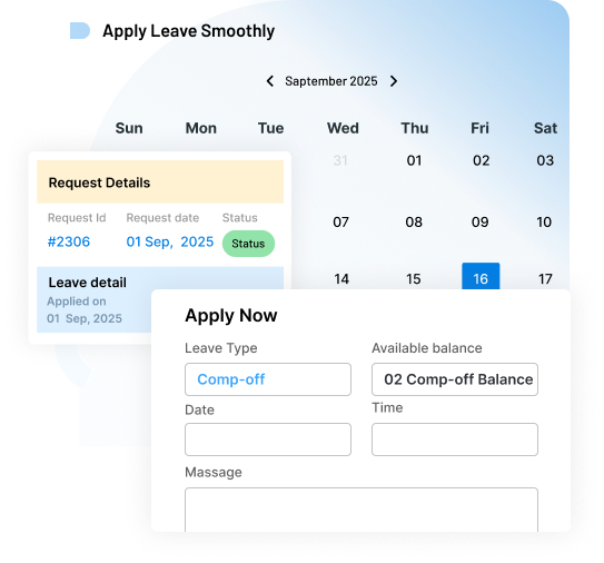 Apply for Leave in Just a Few Clicks