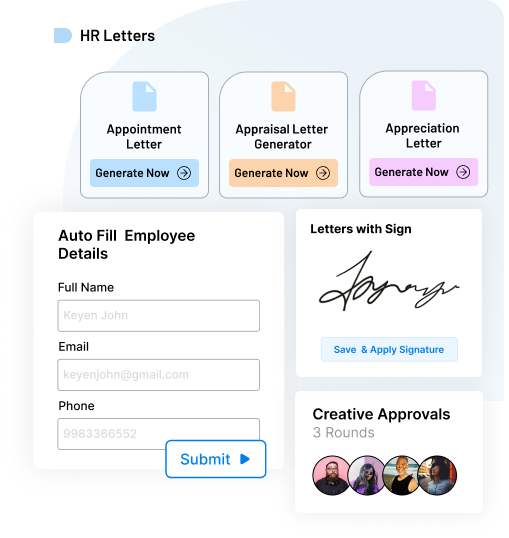Generate HR Letters in Seconds