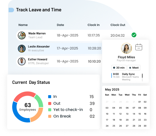 Keep Time and Leave in Check