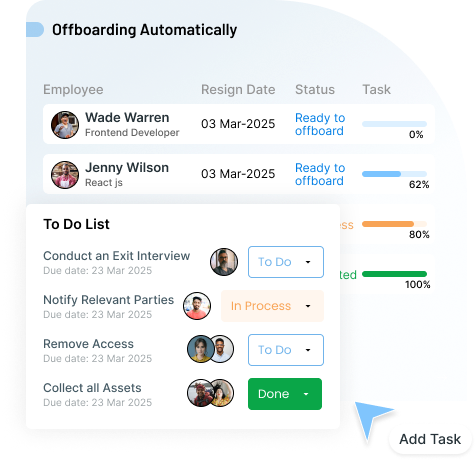Kickstart Offboarding Automatically