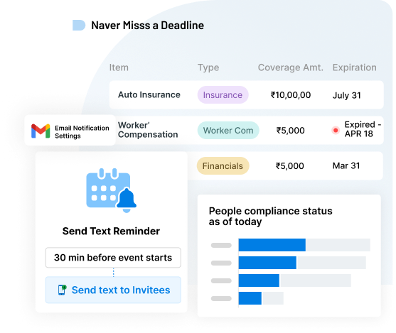 Never Miss Important Deadlines