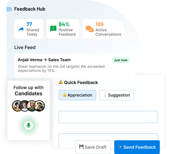 Share Feedback Anytime, Anywhere