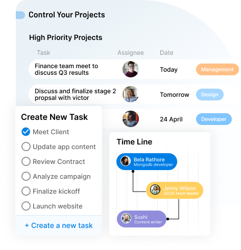 Stay in Control of Every Project