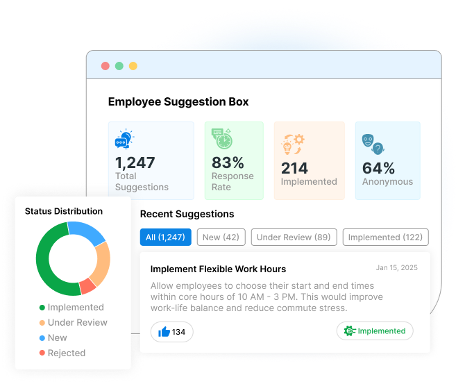 Smart Suggestion Box Software for Employee Feedback