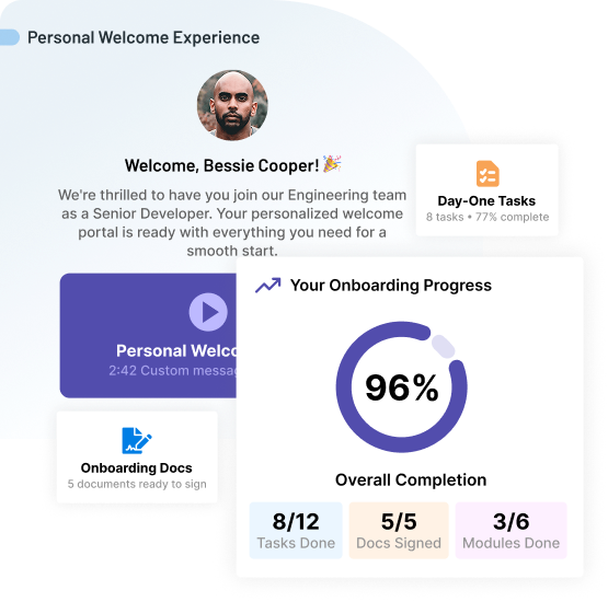 Welcome New Hires With a Personalized Portal